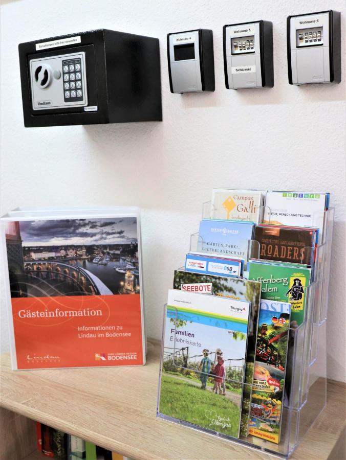 Ferienwohnung #4 Mit Terrasse In Zentraler Dennoch Ruhiger Lage - Stadtbus Vor Der Tuer! Lindau  Kültér fotó